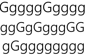 Ggggg'ggGGg